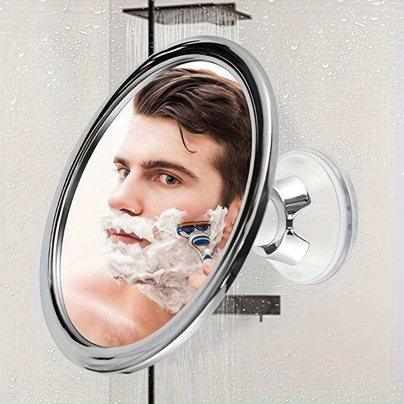 VENEZINA Suction Cup Fogless Shower Mirror