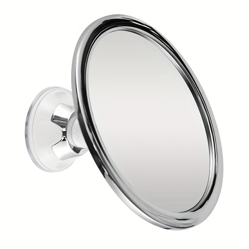 VENEZINA Suction Cup Fogless Shower Mirror